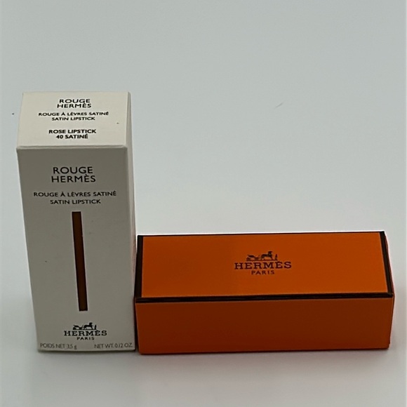 2424- Hermès Rose Lipstick 40 Satinè NWT - Picture 6 of 7